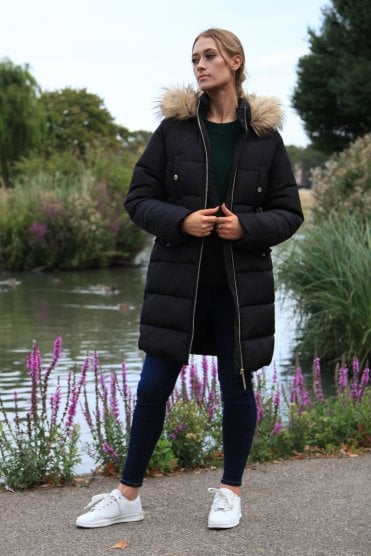 Oversized Long Duvet Coat