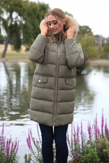 Oversized Long Duvet Coat